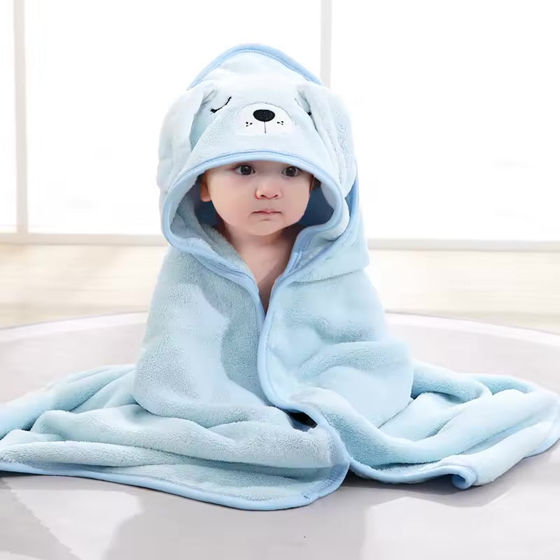 The CuddleCritter Hooded Towel