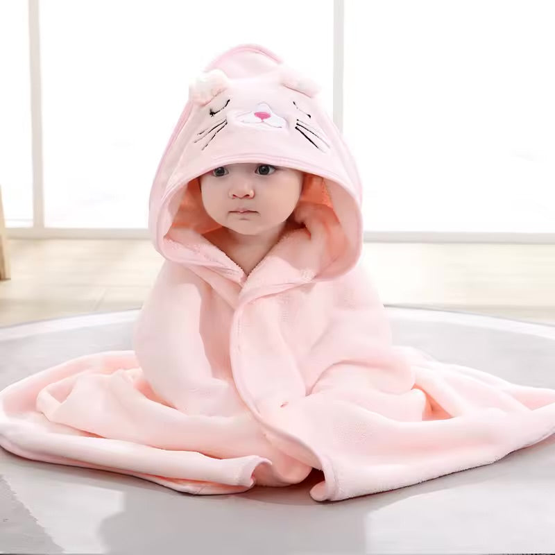 The CuddleCritter Hooded Towel
