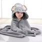 The CuddleCritter Hooded Towel