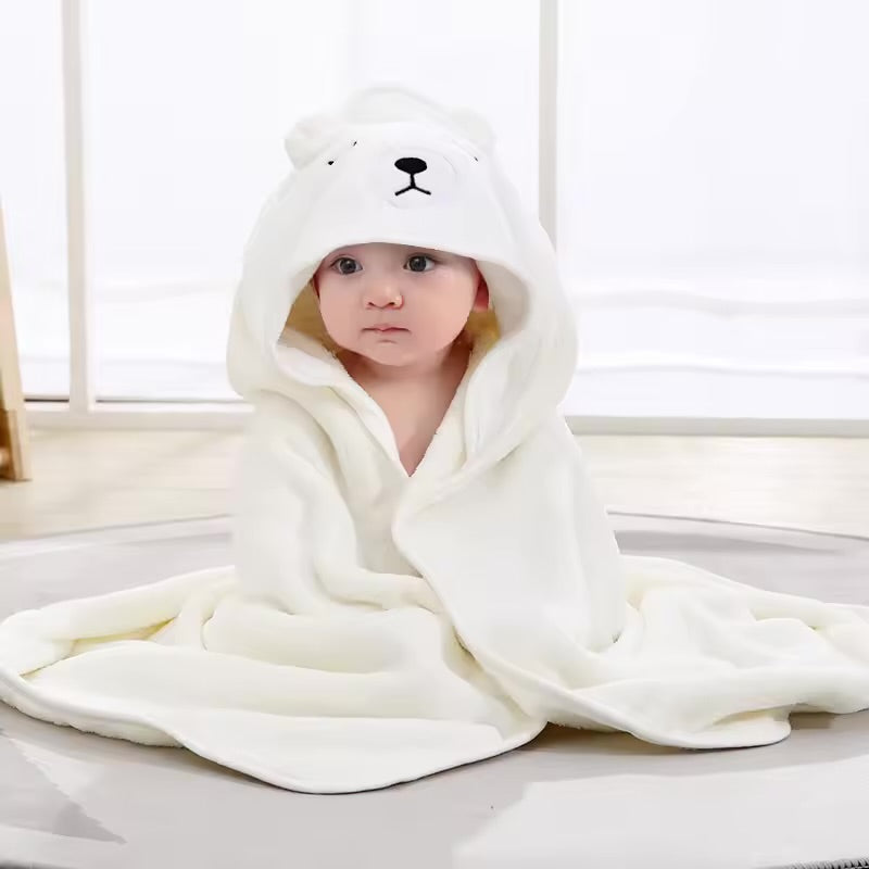 The CuddleCritter Hooded Towel