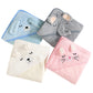 The CuddleCritter Hooded Towel