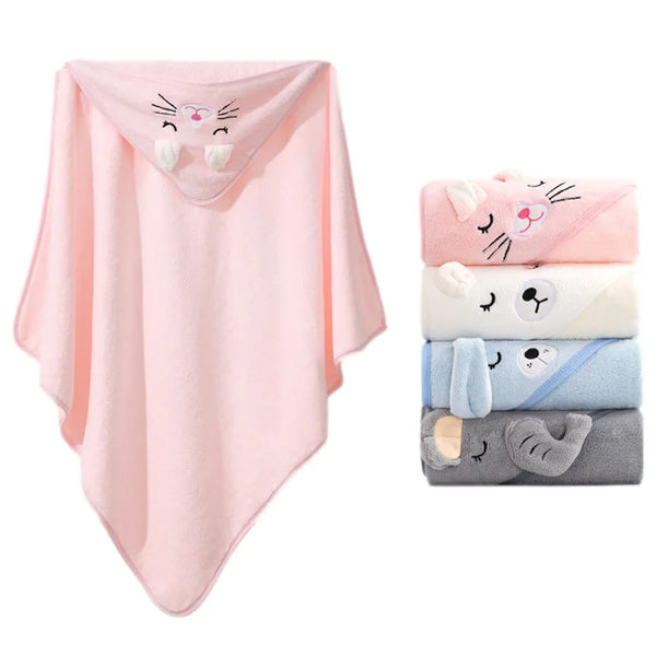 The CuddleCritter Hooded Towel
