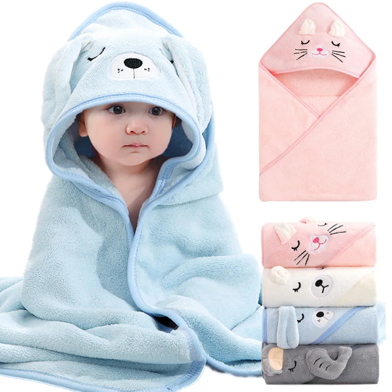 The CuddleCritter Hooded Towel