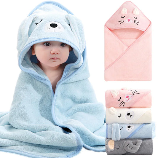 The CuddleCritter Hooded Towel